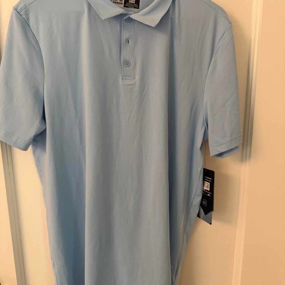 Men's VRST light blue polo shirt size M #polo #menswear